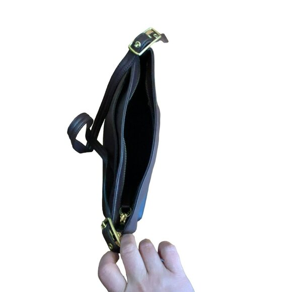 Coach Brown Leather Legacy Shoulder Bag With Adjustable Strap Y2K - Picture 3 of 4